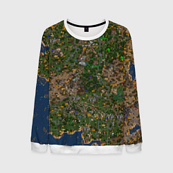 Мужской свитшот Карта в Heroes 3