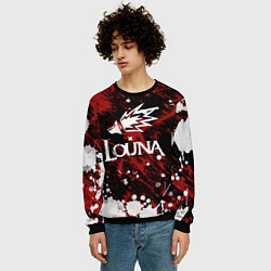 Свитшот мужской Louna, цвет: 3D-черный — фото 2