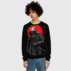 Свитшот мужской Самурай, цвет: 3D-черный — фото 2