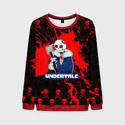 Свитшот мужской UNDERTALE, цвет: 3D-красный