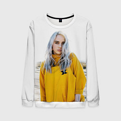 Свитшот мужской BILLIE EILISH, цвет: 3D-белый