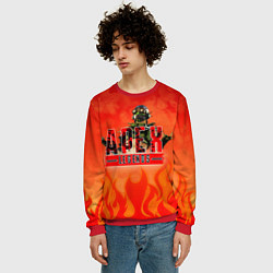 Свитшот мужской Apex Legends, цвет: 3D-красный — фото 2