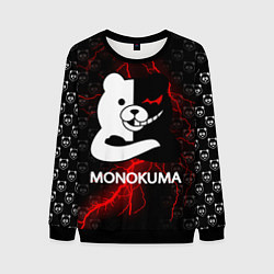 Свитшот мужской MONOKUMA, цвет: 3D-черный