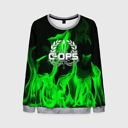 Свитшот мужской C-OPSCRITICAL OPS, цвет: 3D-меланж