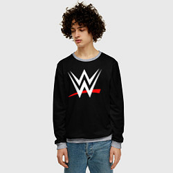Свитшот мужской WWE, цвет: 3D-меланж — фото 2