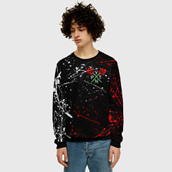 Свитшот мужской Payton Moormeier: TikTok, цвет: 3D-черный — фото 2