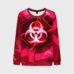 Свитшот мужской Plague Inc LC Oko, цвет: 3D-красный