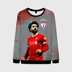 Свитшот мужской Mohamed Salah, цвет: 3D-черный