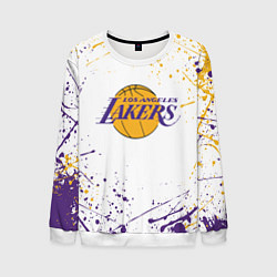 Свитшот мужской LA LAKERS, цвет: 3D-белый