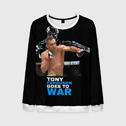 Свитшот мужской Tony Ferguson, цвет: 3D-белый