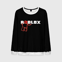 Свитшот мужской Роблокс Roblox, цвет: 3D-белый