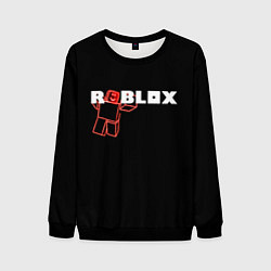 Свитшот мужской Роблокс Roblox, цвет: 3D-черный