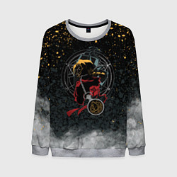 Мужской свитшот Стальной алхимик