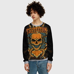 Свитшот мужской Led Zeppelin, цвет: 3D-меланж — фото 2