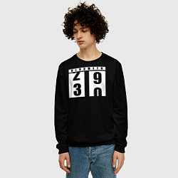 Свитшот мужской OLDOMETR 30 лет, цвет: 3D-черный — фото 2