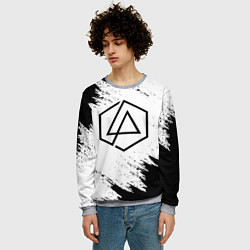 Свитшот мужской LINKIN PARK, цвет: 3D-меланж — фото 2