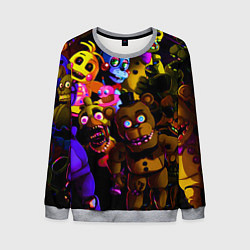 Свитшот мужской Five Nights At Freddy's, цвет: 3D-меланж