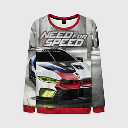 Свитшот мужской Need for Speed, цвет: 3D-красный