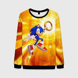 Свитшот мужской Sonic, цвет: 3D-черный