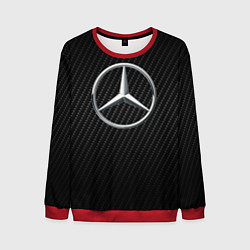 Свитшот мужской MERCEDES, цвет: 3D-красный