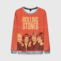 Свитшот мужской The Rolling Stones, цвет: 3D-меланж