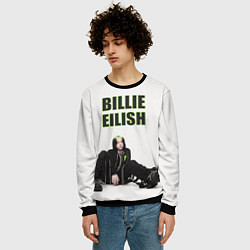 Свитшот мужской Billie Eilish, цвет: 3D-черный — фото 2