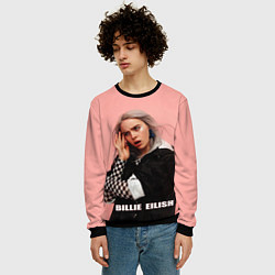 Свитшот мужской Billie Eilish, цвет: 3D-черный — фото 2