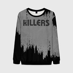 Свитшот мужской The Killers Logo, цвет: 3D-черный