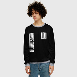 Свитшот мужской LINDEMANN, цвет: 3D-меланж — фото 2
