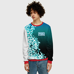 Свитшот мужской PUBG, цвет: 3D-красный — фото 2