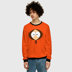 Свитшот мужской Кенни, цвет: 3D-черный — фото 2