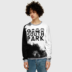 Свитшот мужской South Park, цвет: 3D-меланж — фото 2