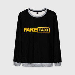 Свитшот мужской Fake Taxi, цвет: 3D-меланж