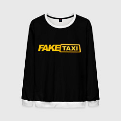 Свитшот мужской Fake Taxi, цвет: 3D-белый