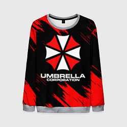 Свитшот мужской Umbrella Corporation, цвет: 3D-меланж