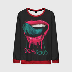 Свитшот мужской Falling in Reverse, цвет: 3D-красный