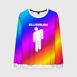 Свитшот мужской BILLIE ELLISH 2020, цвет: 3D-белый