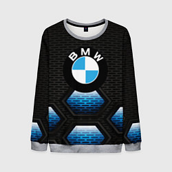Свитшот мужской BMW, цвет: 3D-меланж