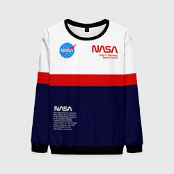 Свитшот мужской NASA, цвет: 3D-черный