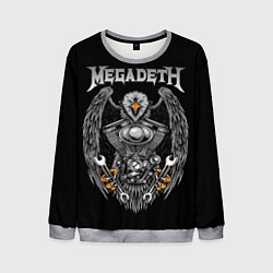 Свитшот мужской Megadeth, цвет: 3D-меланж
