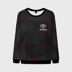 Свитшот мужской TOYOTA, цвет: 3D-черный