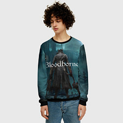 Свитшот мужской Bloodborne, цвет: 3D-черный — фото 2
