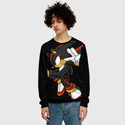 Свитшот мужской SHADOW, цвет: 3D-черный — фото 2