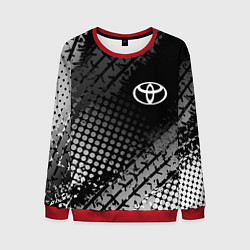 Свитшот мужской Toyota, цвет: 3D-красный