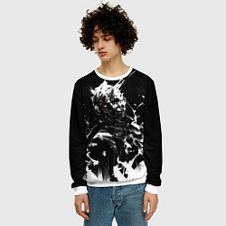 Свитшот мужской Dead by Daylight, цвет: 3D-белый — фото 2