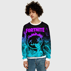 Свитшот мужской FORTNITE X TRAVIS SCOTT, цвет: 3D-белый — фото 2