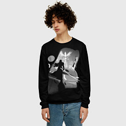 Свитшот мужской Final Fantasy, цвет: 3D-черный — фото 2