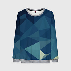 Свитшот мужской DARK BLUE, цвет: 3D-меланж