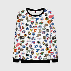 Свитшот мужской NHL PATTERN Z, цвет: 3D-черный