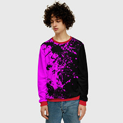 Свитшот мужской Чёрная магия, цвет: 3D-красный — фото 2